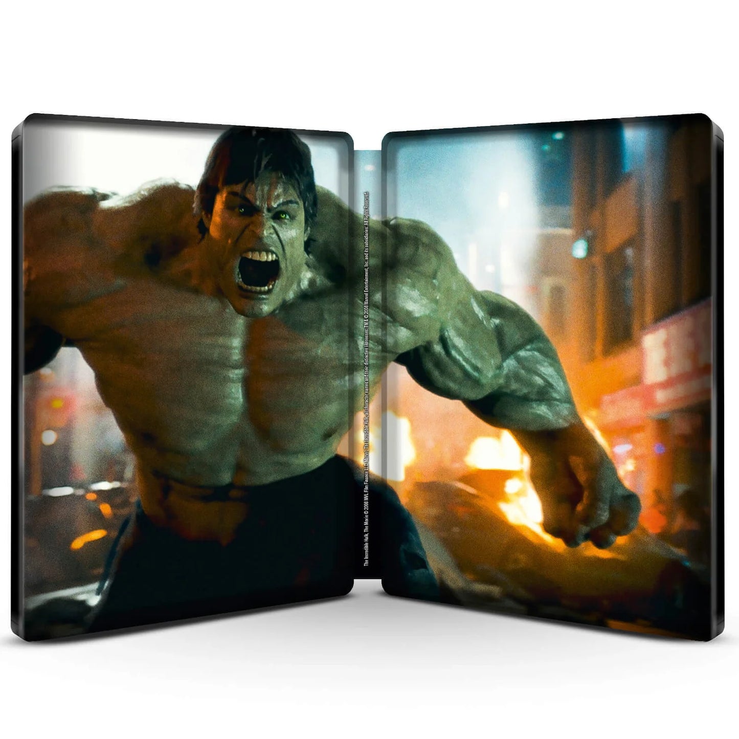 Universal Hulk Collection 4K Ultra HD+Blu-ray SteelBook 2 Films Zavvi Exclusif B