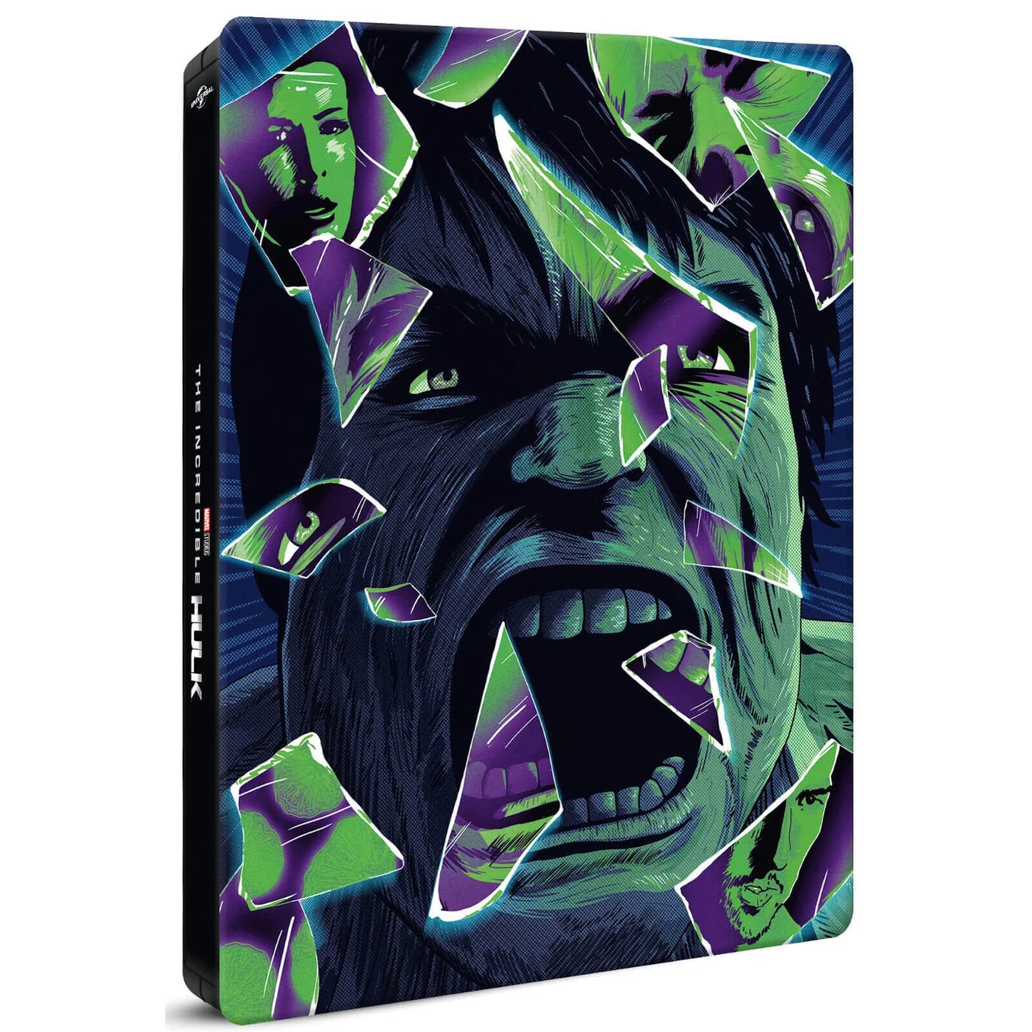 Universal Hulk Collection 4K Ultra HD+Blu-ray SteelBook 2 Films Zavvi Exclusif B