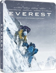 Everest 3D Blu-ray SteelBook UK 2016  Region Free___ VF