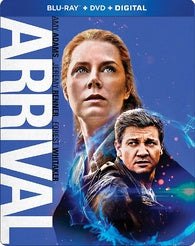 Arrival Blu-ray +DVD+Digital HD Steelbook Limitée Amy Adams,Jeremy Renner Zone A