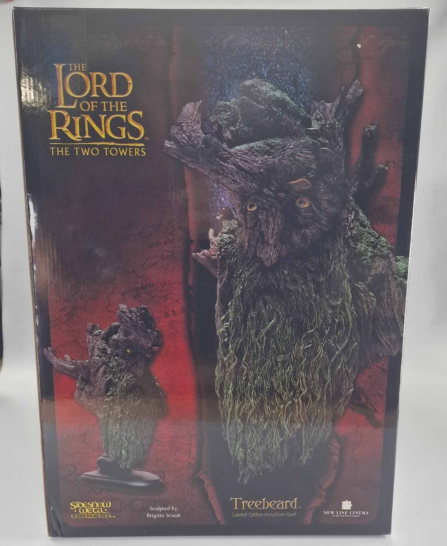 Seigneur des Anneaux Buste Polystone Treebeard Lotr Sideshow Weta Limitée 1500 Ex