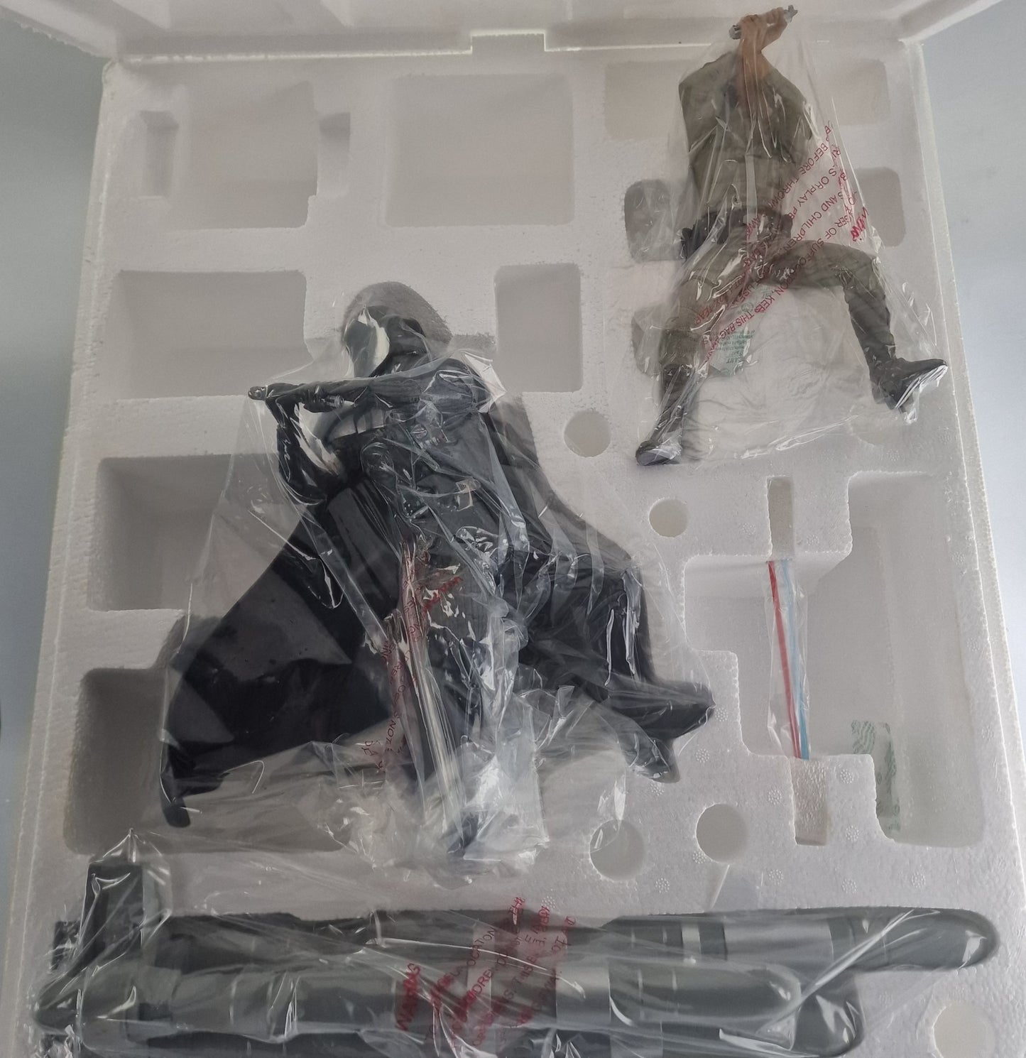 Star Wars Episode V: Statue 1/8 Luke vs Darth Vader on Bespin 34cm Sideshow 1000 Ex