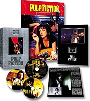 Pulp Fiction DVD + CD DigiPack La Collection classique Tarantino 2002 Region 1