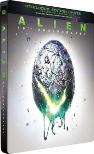 Alien 4K Blu-ray Steelbook Edition limitée Édition du 40e anniversaire Version cinéma Director's Cut VF