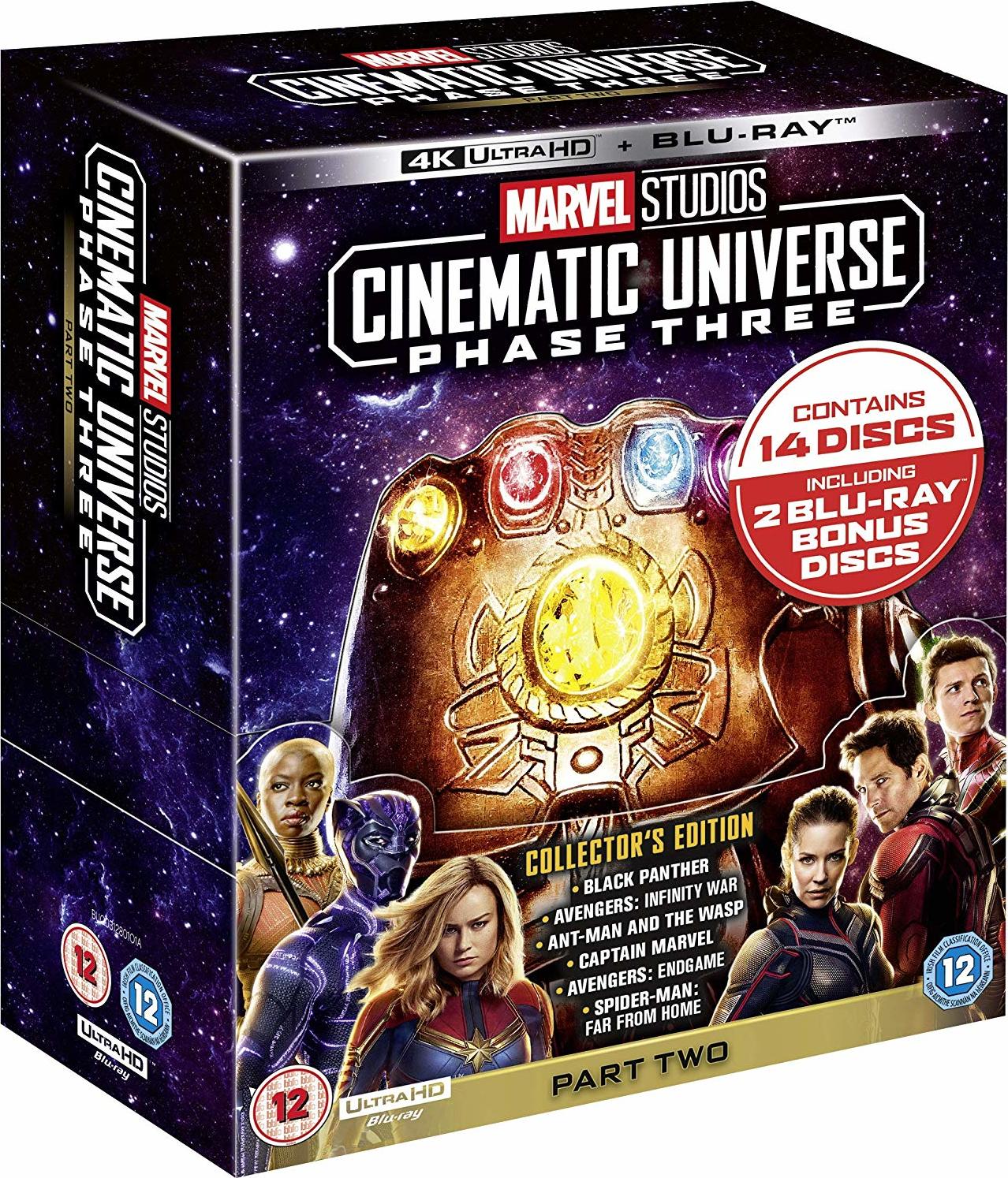 Marvel Studios Blu-ray 4K Cinematic Universe - Phase 3, Part 2 4K B  VF