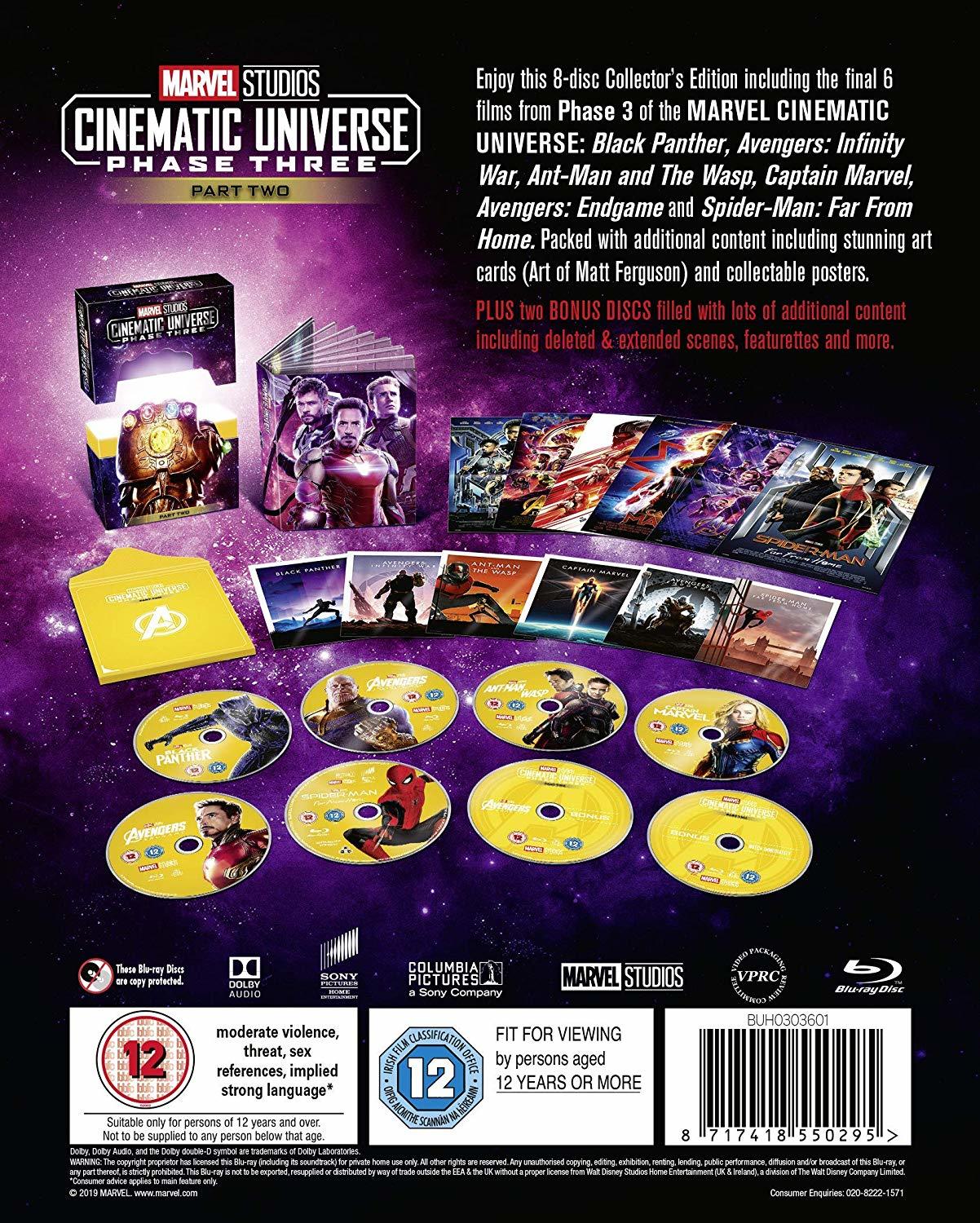 Marvel Studios Blu-ray Cinematic Universe - Phase 3, Part 2