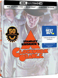 Orange mécanique 4K Ultra HD+Blu-ray SteelBook Best Buy Stanley Kubrick [-18] A