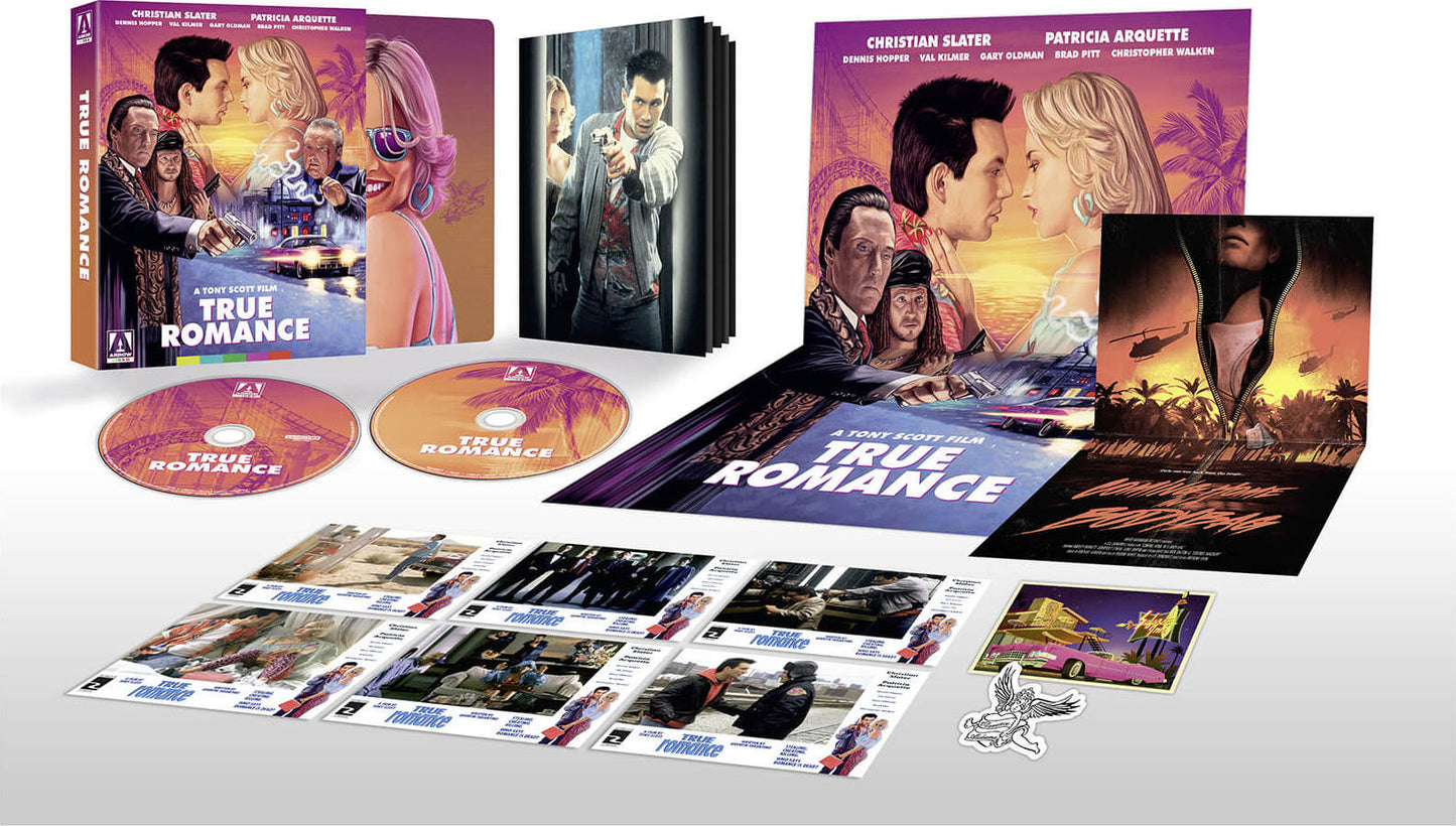 True Romance 4K Blu-ray Steelbook édition limitée de luxe Zavvi  Zone Libre