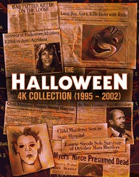 La collection Halloween 4K Ultra HD + Blu-ray 1995-2002 3 films, 4 coupes Zone A