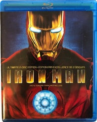 Iron Man Blu-ray  Robert Downey Jr., Jeff Bridges, Gwyneth Paltrow 2008  Region A