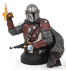 Star Wars Mandalorian Mk1 Figurine Résine Buste Mandalorian 1/6 Numéroté 3000 ex