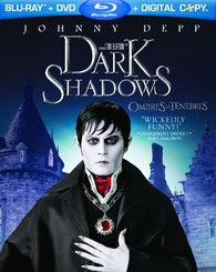 Dark Shadows Blu-ray + DVD Ombres et Ténèbres  Tim Burton Johnny Depp Region A