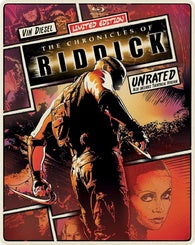 Chroniques de Riddick 2003 SteelBook Blu-ray +DVD Limitée Vin Diese 2013 Libre