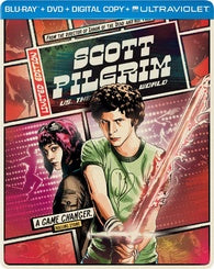 Scott Pilgrim vs. the World SteelBook Blu-ray+ DVD +Digital limitée 2013 Libre