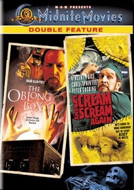 The Oblong Box + Scream and Scream Again DVD Midnite Movies Double Feature Zone1