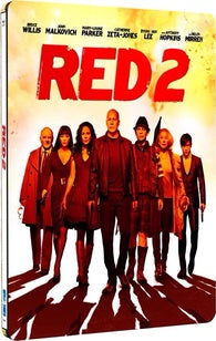 RED 2 Blu-ray Steelbook UK Édition Zone B