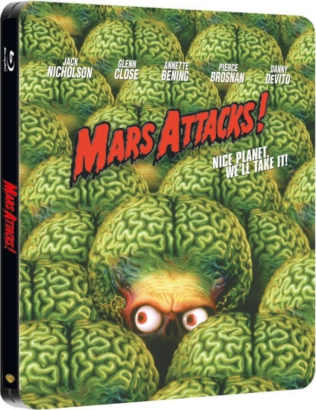 Mars Attacks! Blu-ray  SteelBook Zavvi Edition limitée à 2500 exemplaires Zone  B   VF