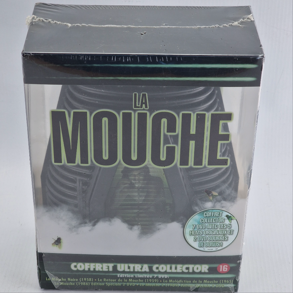 La Mouche Coffret Collector 7 DVD en forme de téléporteur David Cronenberg B