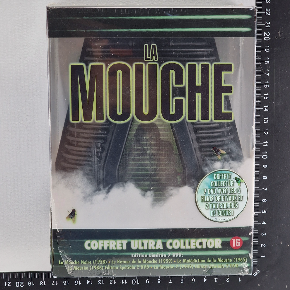 La Mouche Coffret Collector 7 DVD en forme de téléporteur David Cronenberg B