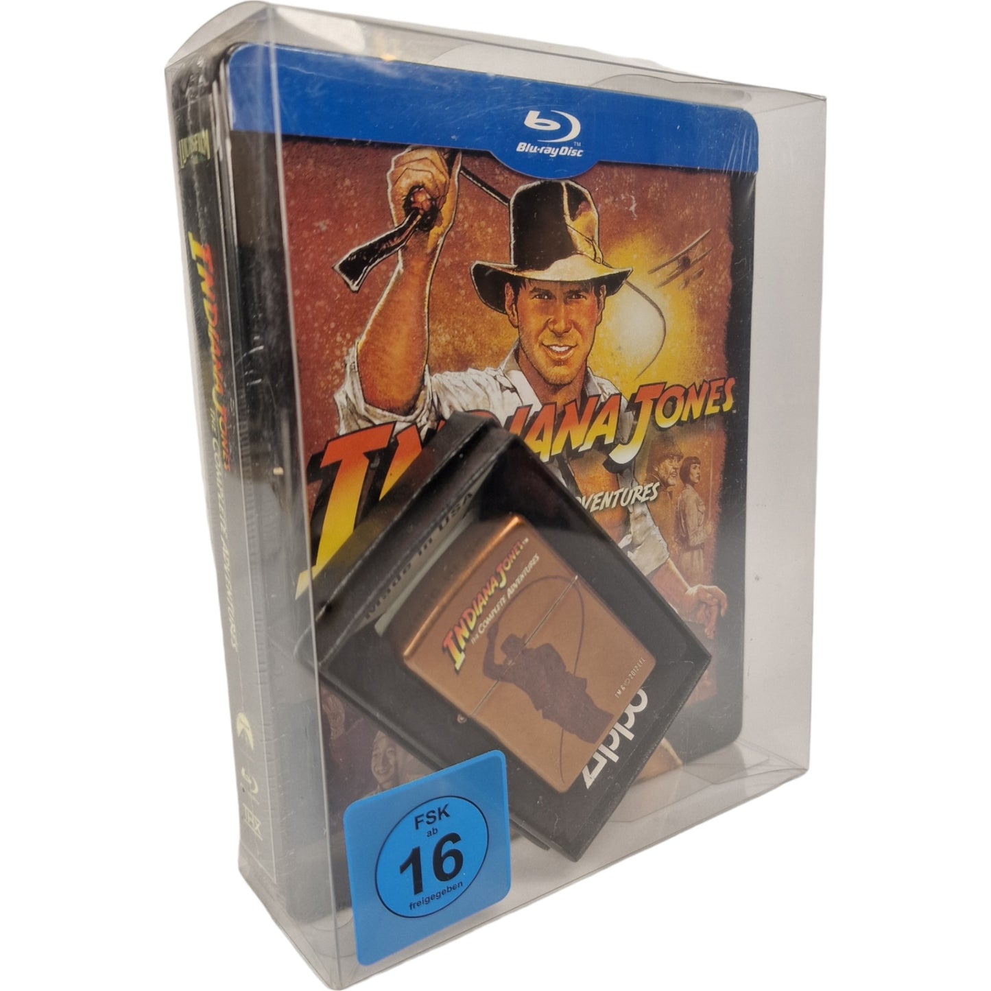 Indiana Jones L'Aventure Complète 4  Blu-ray Steelbook & Zippo  Limitée 2012 B