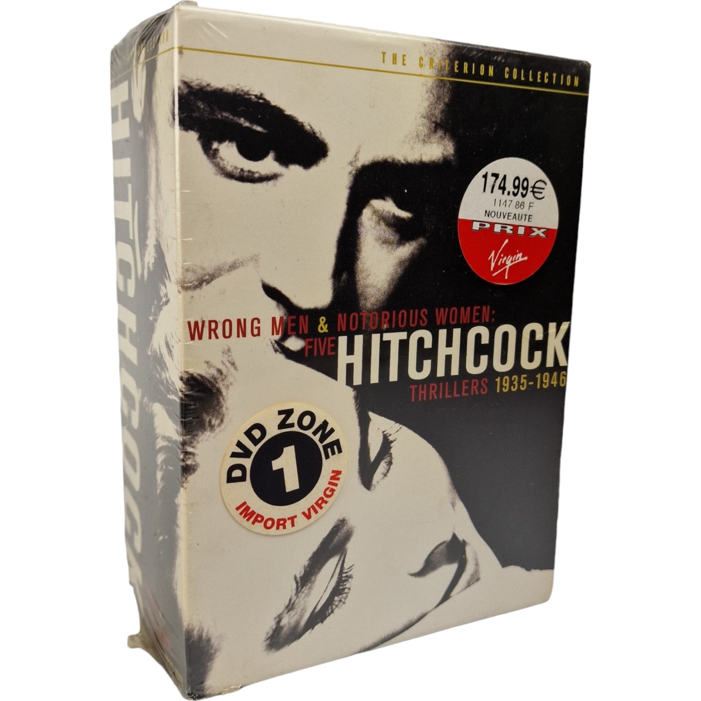 Hitchcock La collection Criterion DVD X 5___ 1935-1946   Zone 1 VO