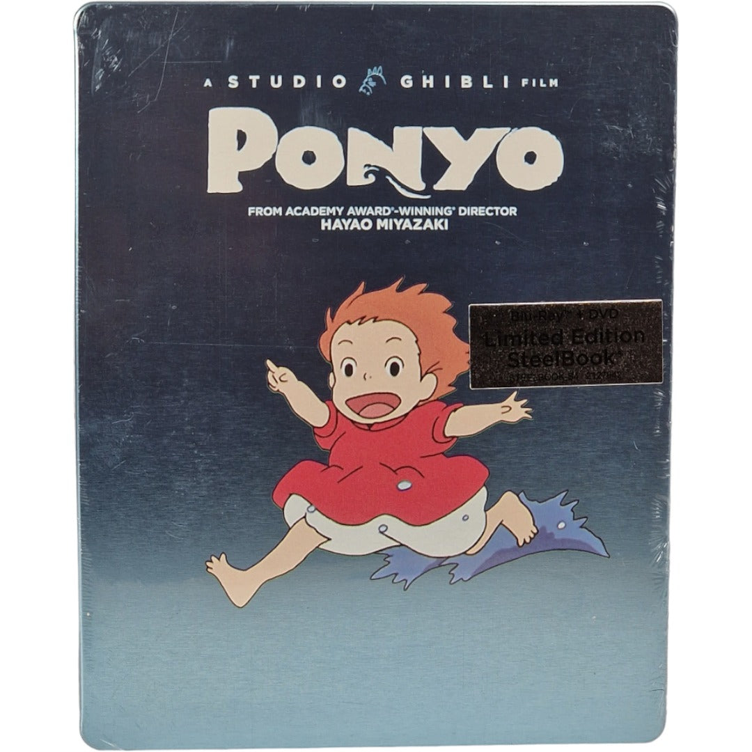 Ponyo 2008 Blu-ray + DVD SteelBook 崖の上のポニョ Gake no ue no Ponyo  2020 Zone A