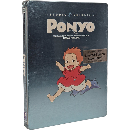 Ponyo 2008 Blu-ray + DVD SteelBook 崖の上のポニョ Gake no ue no Ponyo  2020 Zone A