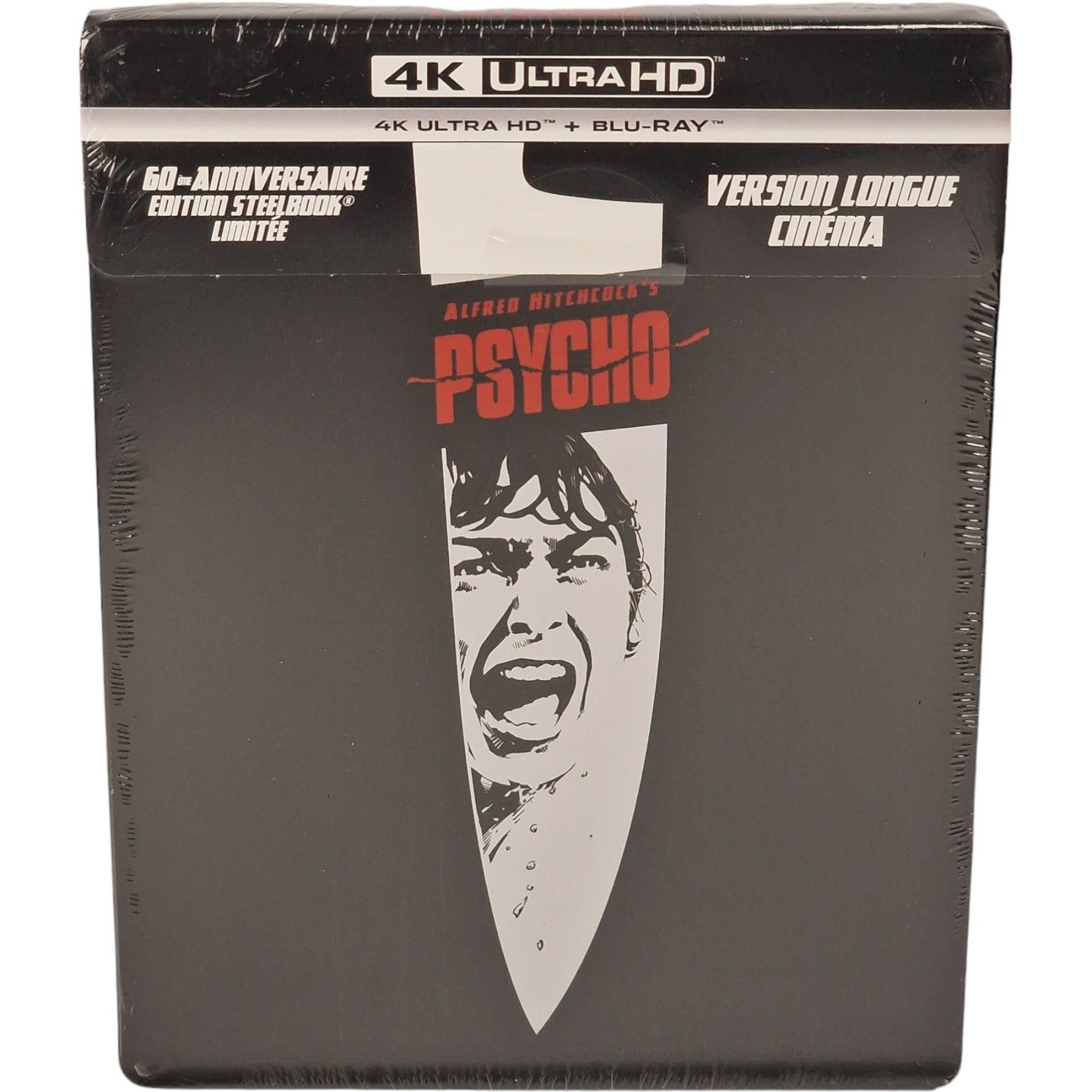 Psychose  4K Ultra HD + Blu-ray Steelbook  Limitée  Hitchcock  2020 Zone Libre