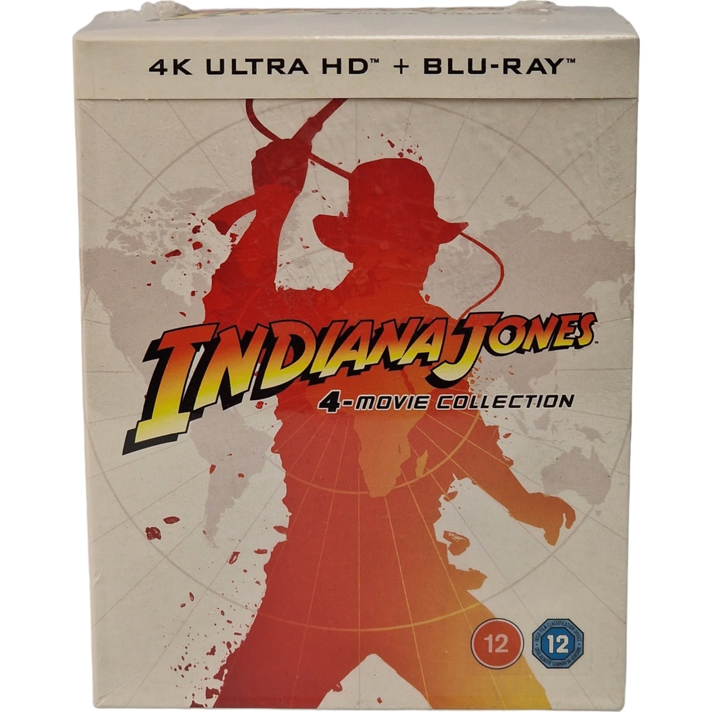 Indiana Jones: 4-Movie Collection 4K Blu-ray Zavvi Exclusive Zone Free FR