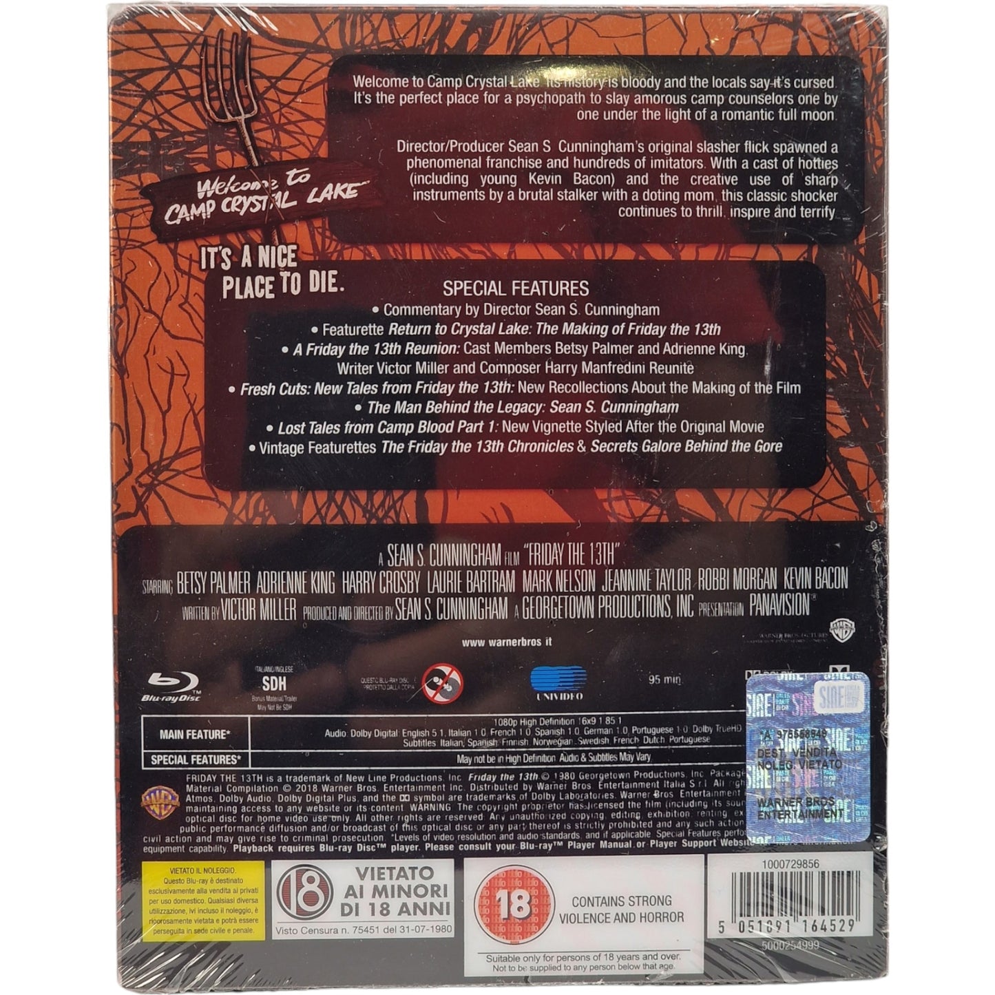 Friday the 13th Blu-ray SteelBook / Vendredi 13 Region B____VF