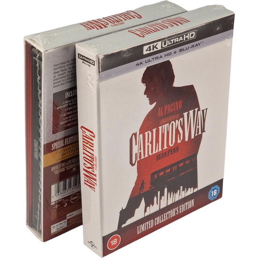 Carlito's Way 4K Ultra HD +Blu-ray SteelBook Collector Zavvi Al Pacino  B [-18]