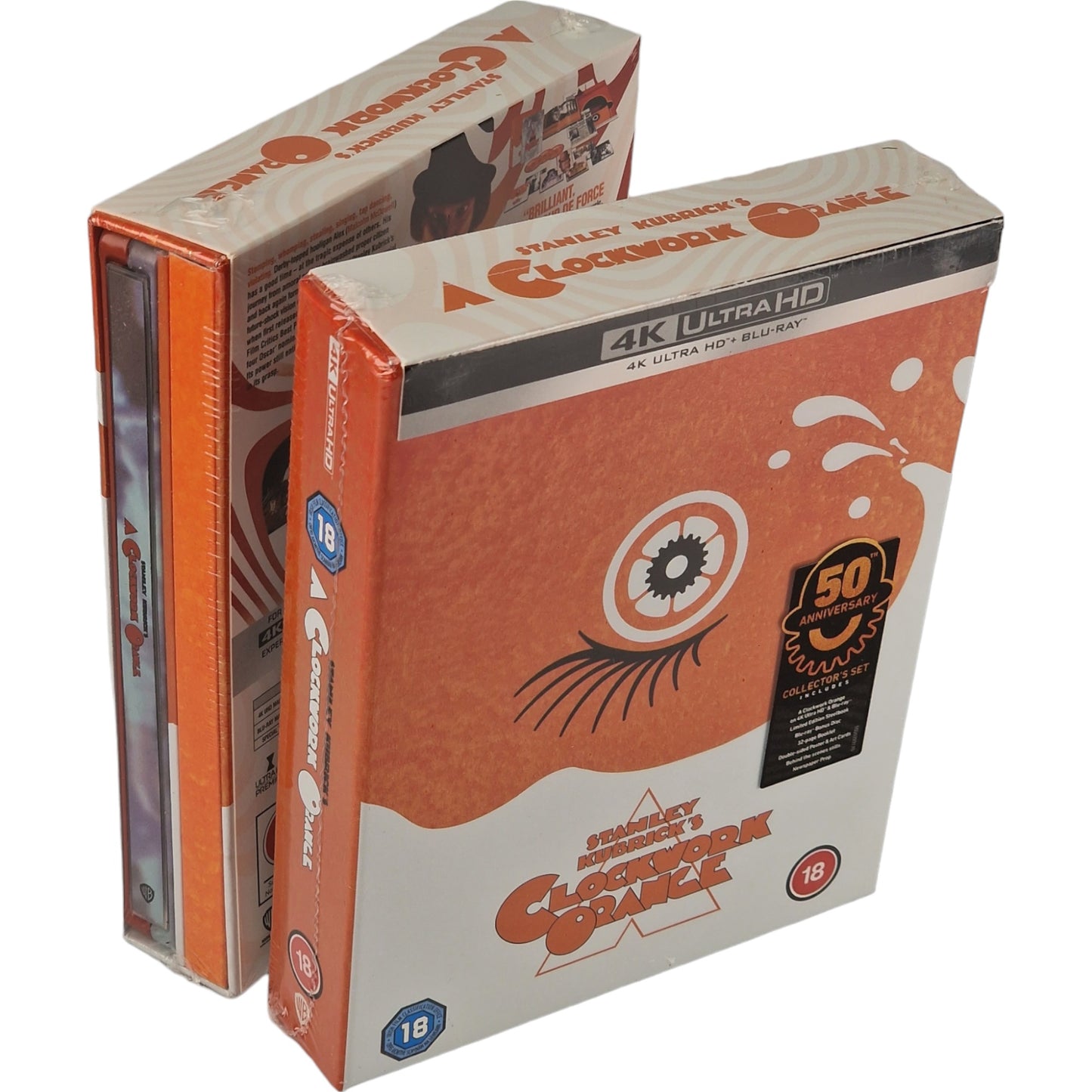 Orange mécanique 4K Ultra HD+Blu-ray SteelBook Collector Zavvi Zone Libre  [-18]