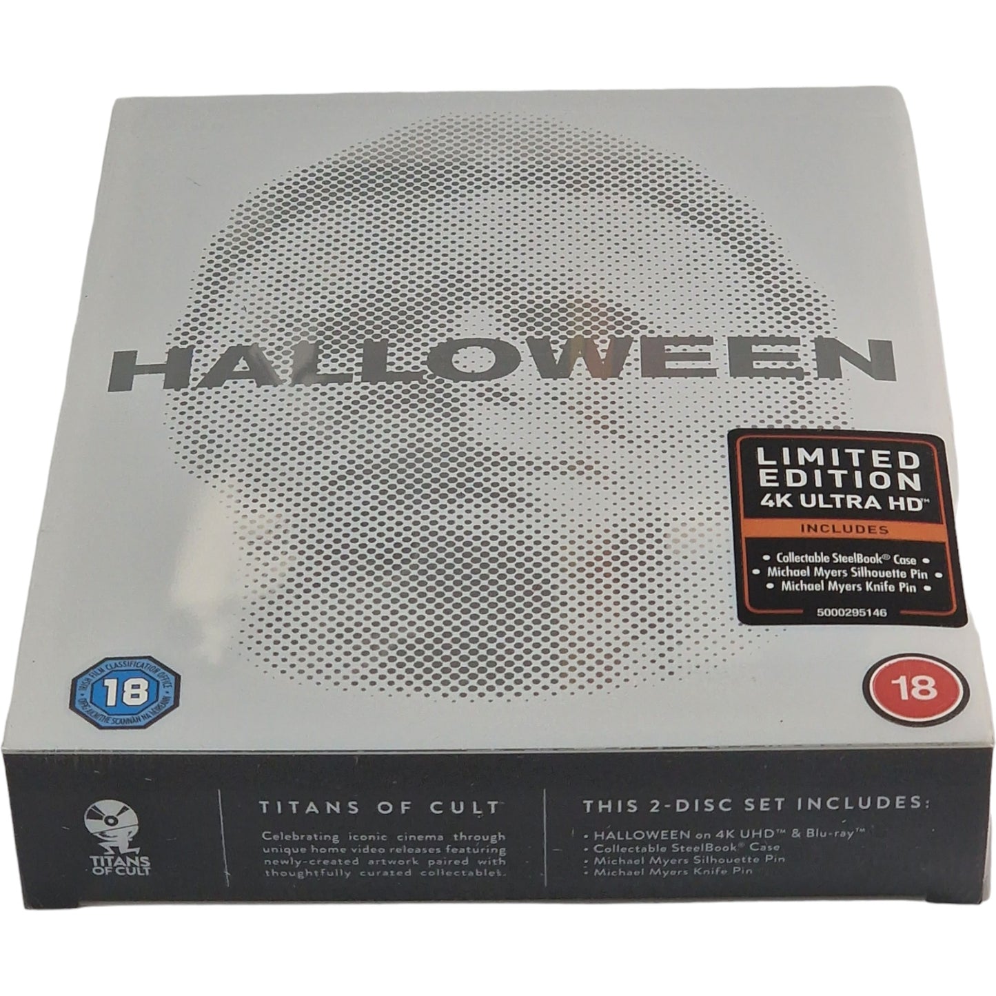 Halloween 4K Ultra HD Blu-ray + Blu-ray SteelBook Titans of Cult Zone B [-18]