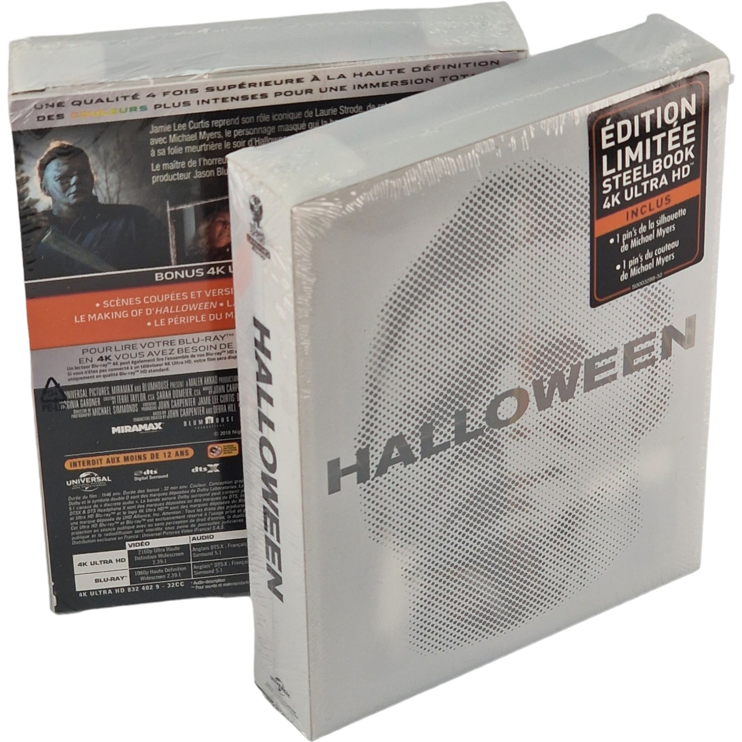 Halloween 4K Ultra HD Blu-ray + Blu-ray SteelBook Titans of Cult Region B [-18]