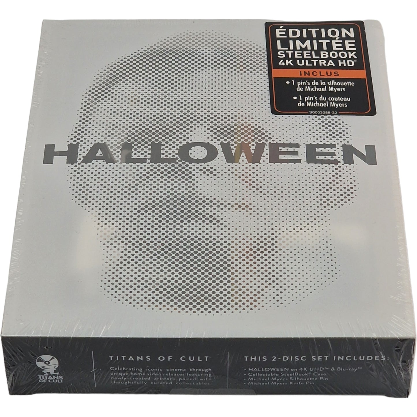 Halloween 4K Ultra HD Blu-ray + Blu-ray SteelBook Titans of Cult Region B [-18]