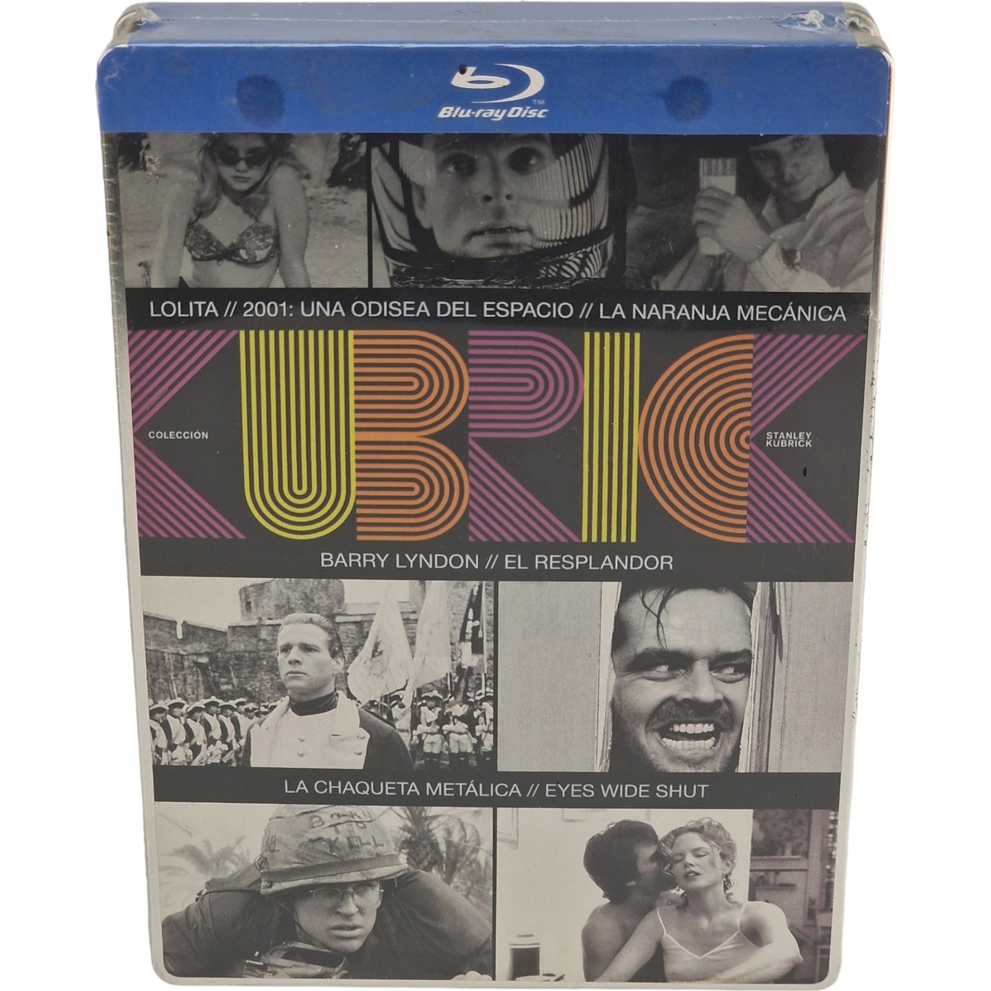 Stanley Kubrick Collection Coffret Steelbook Blu-ray 7 films Disques  Édition Limitée