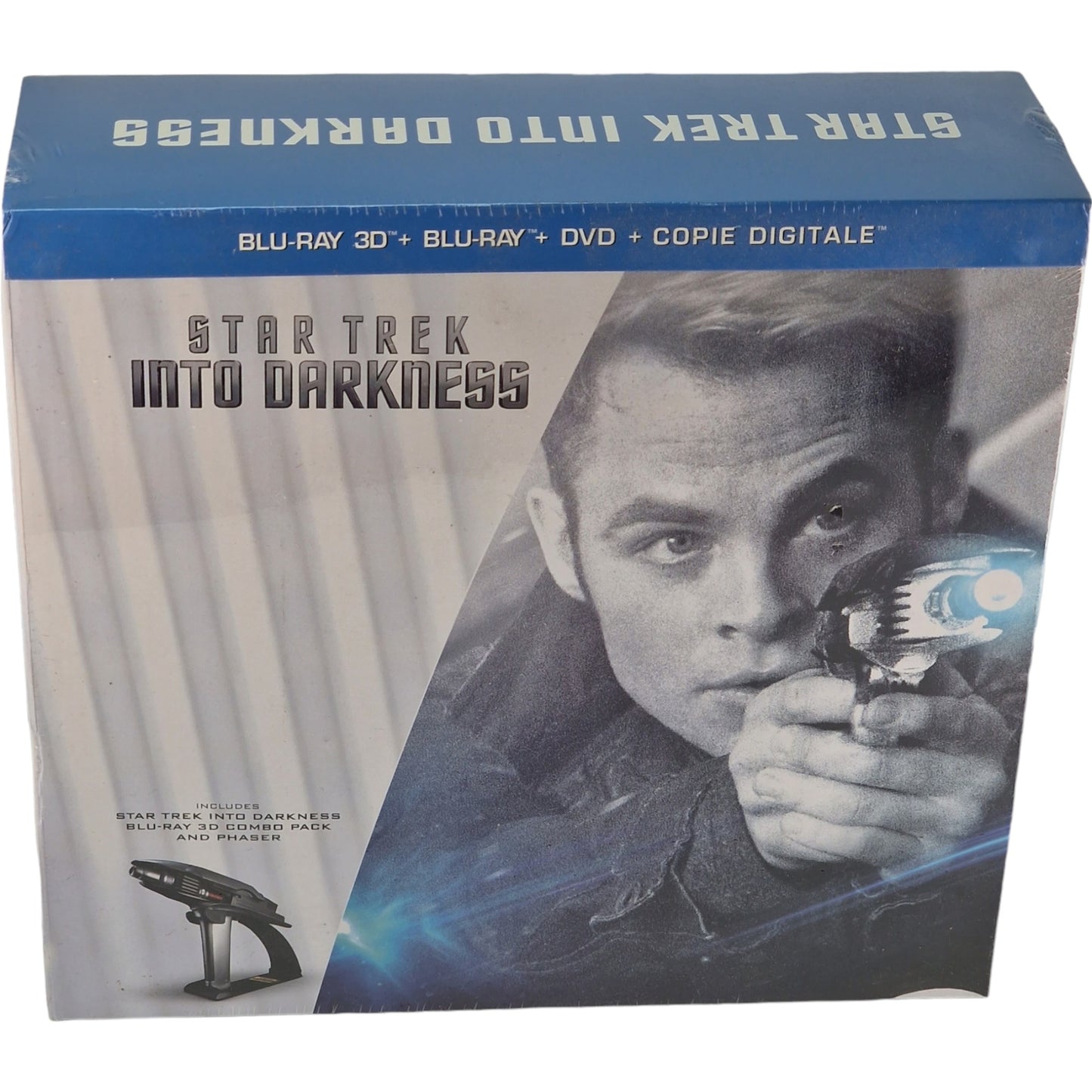 Star Trek Into Darkness 3D Blu-ray SteelBook Coffret + Phaser  Édition Limitée 2013