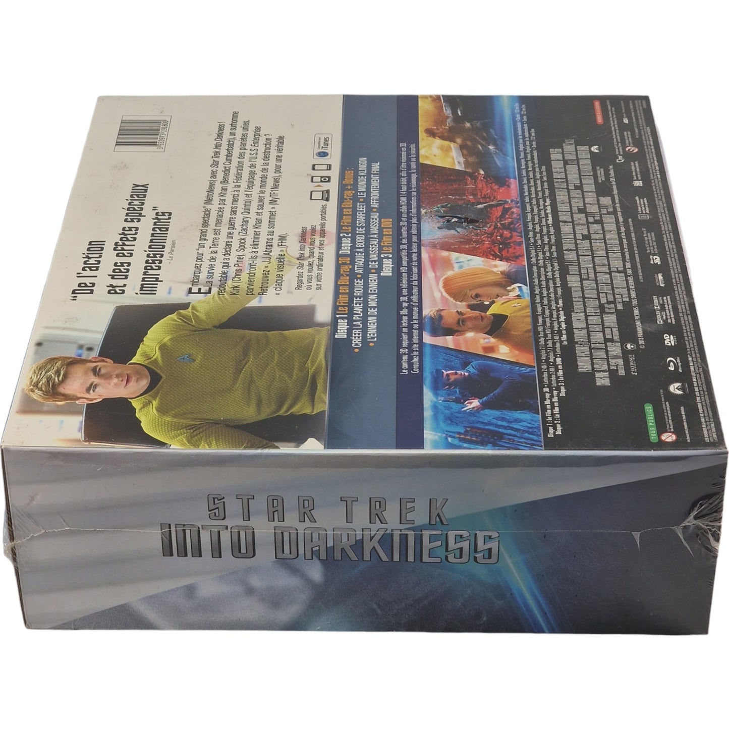 Star Trek Into Darkness 3D Blu-ray SteelBook Coffret + Phaser  Édition Limitée 2013