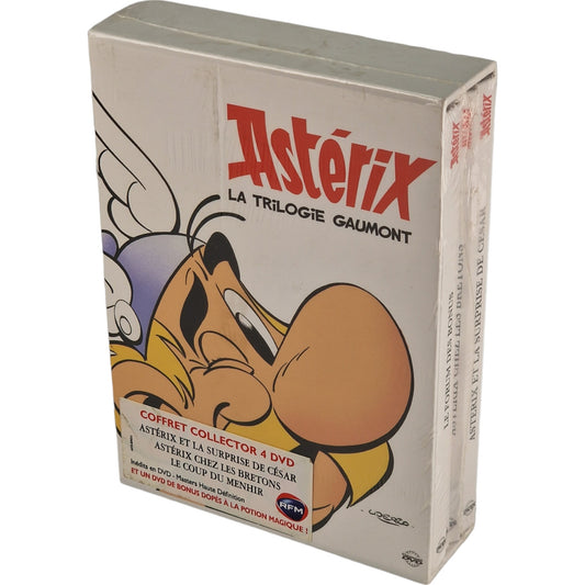 Astérix et César +les bretons + coup du menhir - coffret 4 DVD