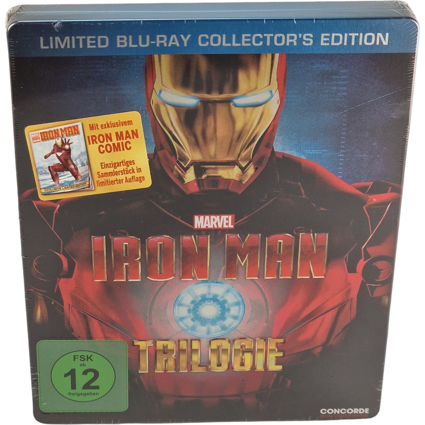 Iron Man 1.2.3  Trilogie Blu-ray SteelBook Edition Collector Limitée 2014 Libre