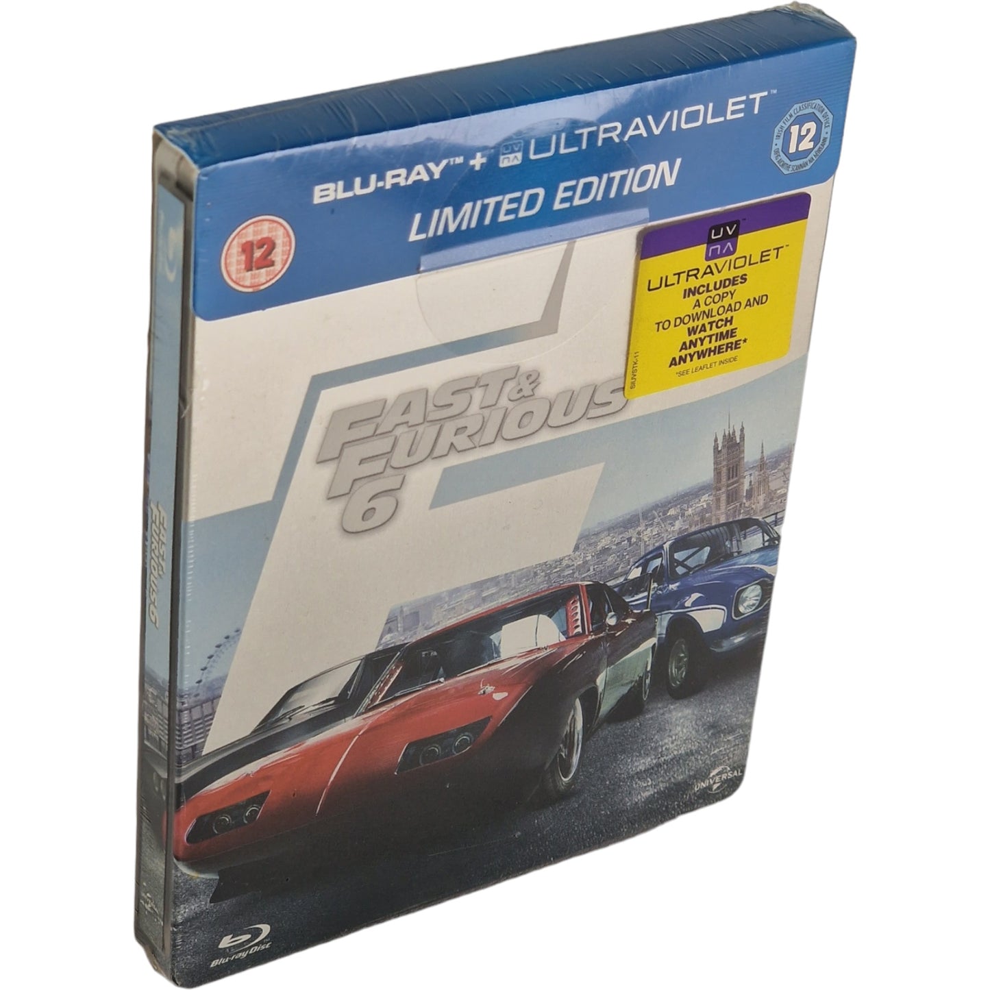 Fast & Furious 6  Blu-ray  SteelBook  édition  Limitée  Zavvi 2013 Région Libre