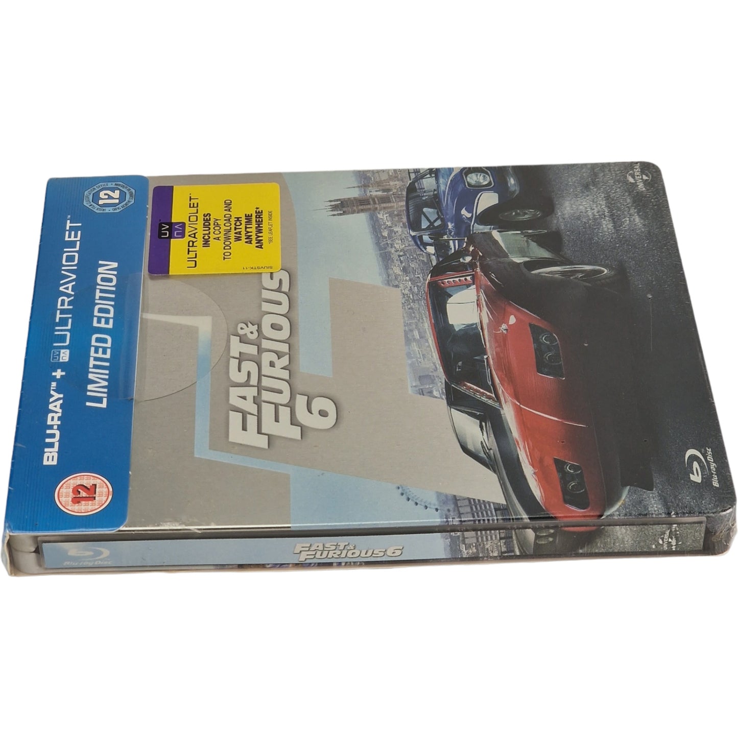 Fast & Furious 6  Blu-ray  SteelBook  édition  Limitée  Zavvi 2013 Région Libre