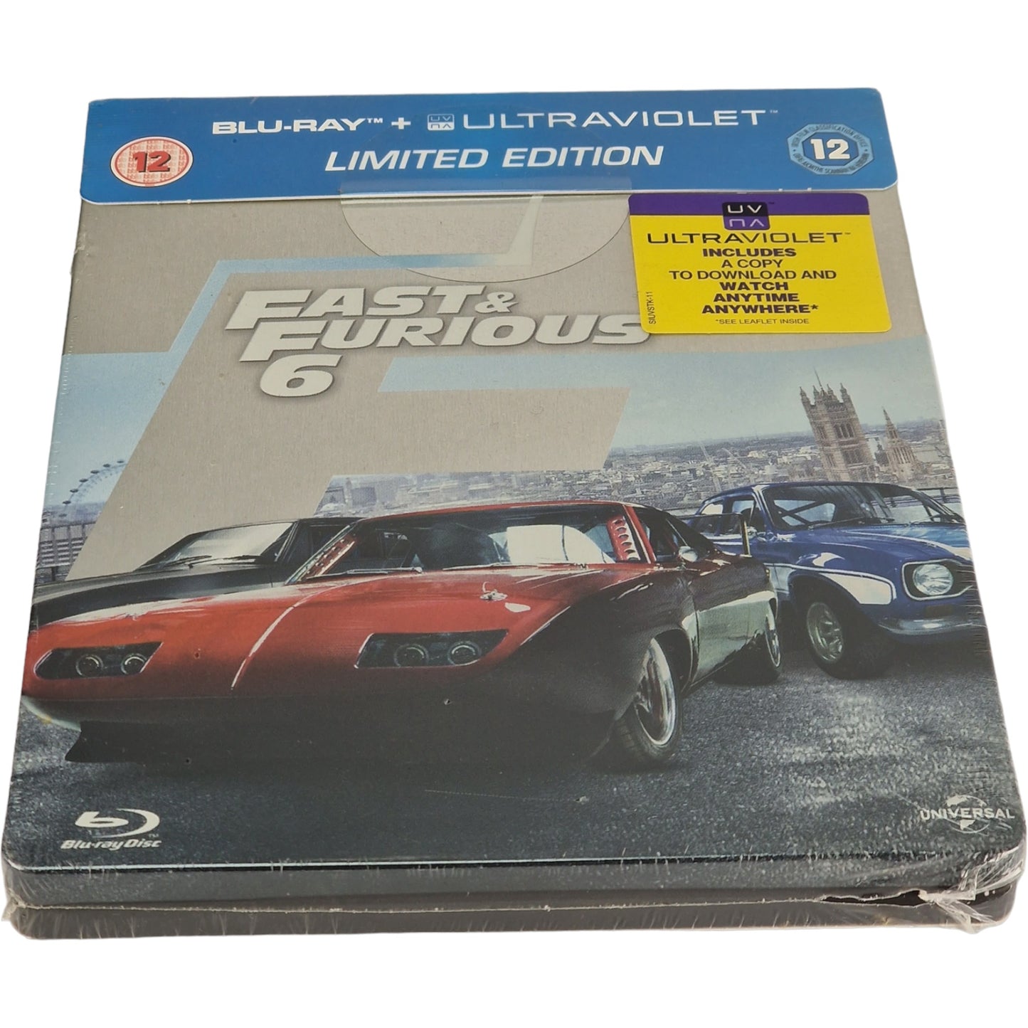 Fast & Furious 6  Blu-ray  SteelBook  édition  Limitée  Zavvi 2013 Région Libre