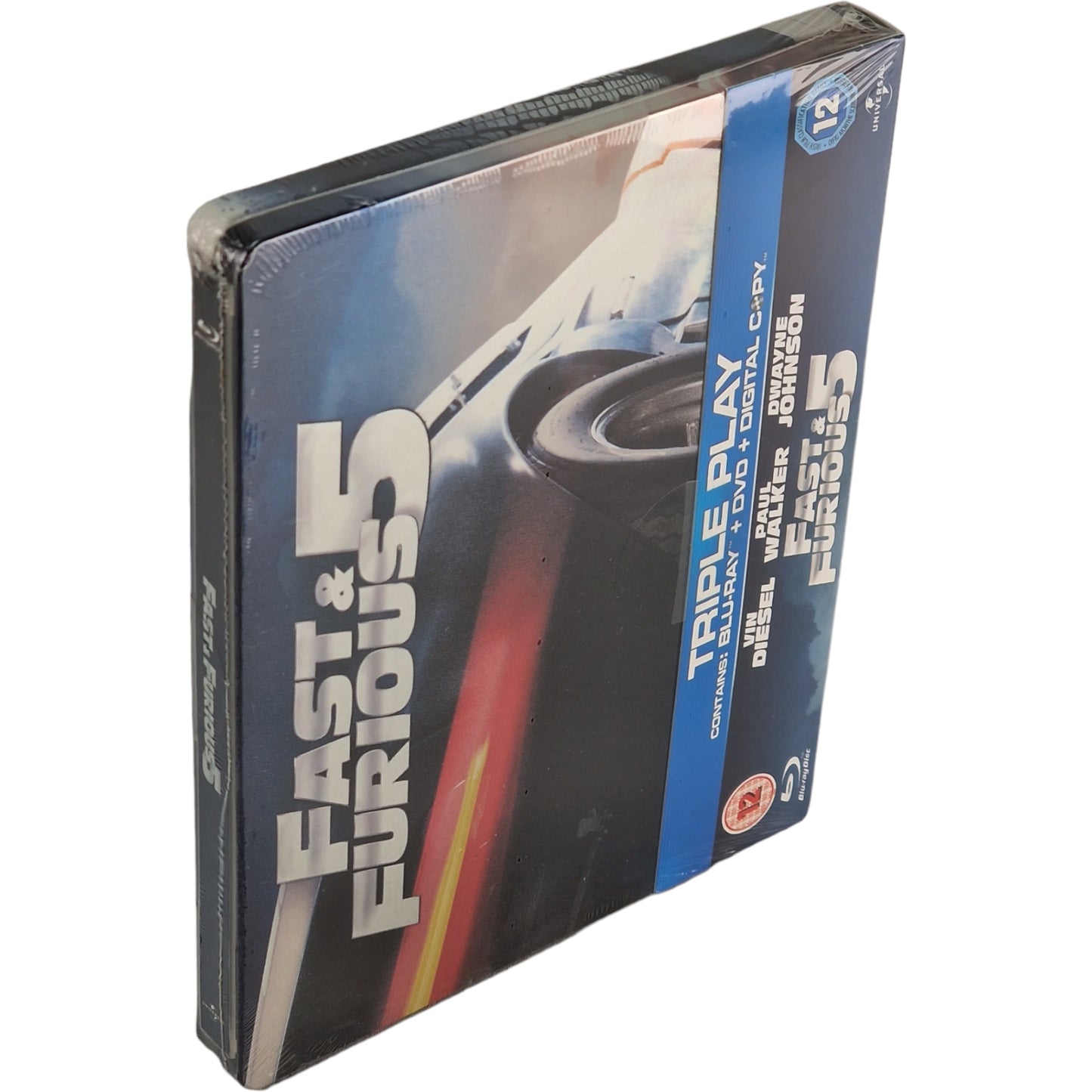 Fast & Furious 5 Blu-ray + DVD SteelBook Zavvi Limitée Triple Play 2011  Libre