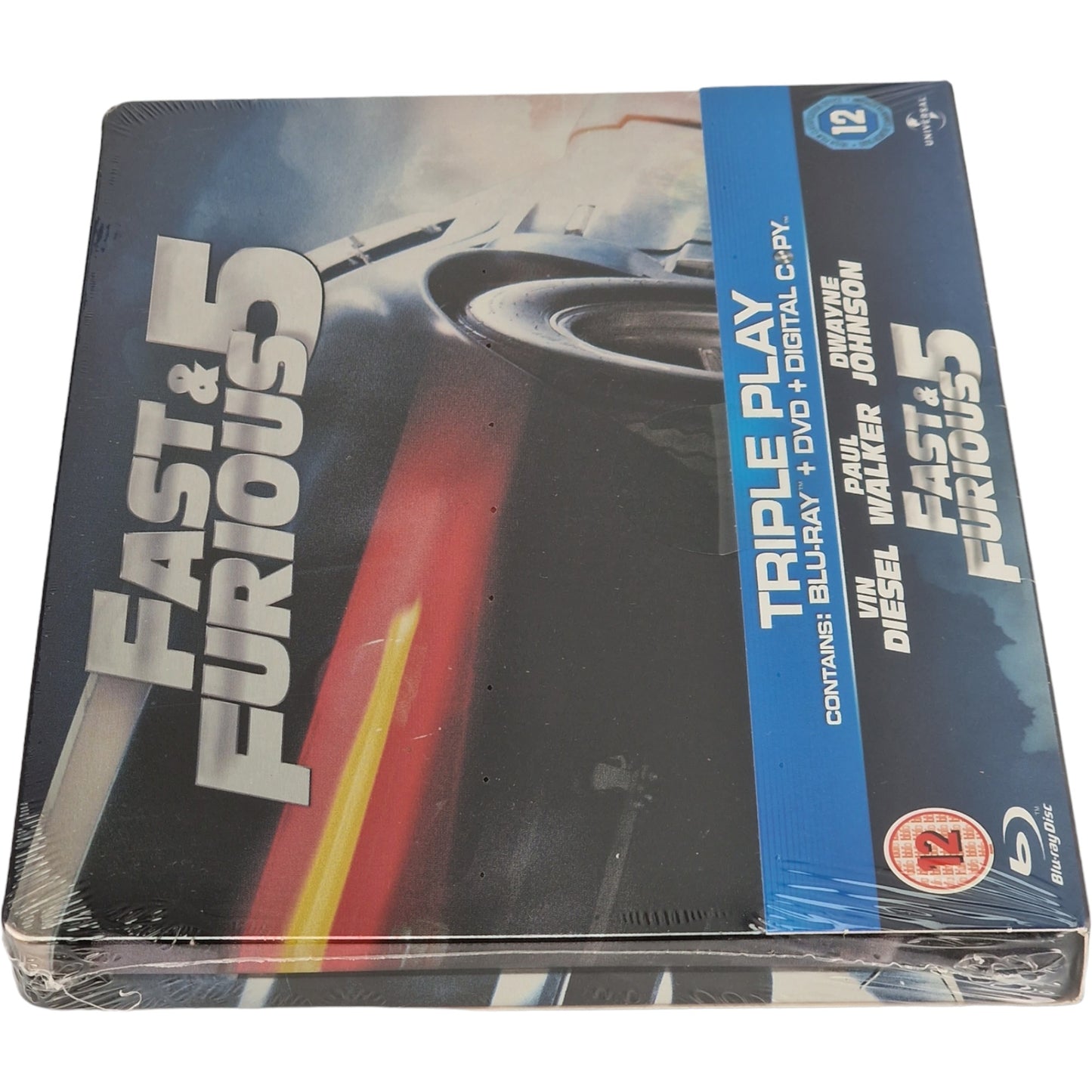 Fast & Furious 5 Blu-ray + DVD SteelBook Zavvi Limitée Triple Play 2011  Libre