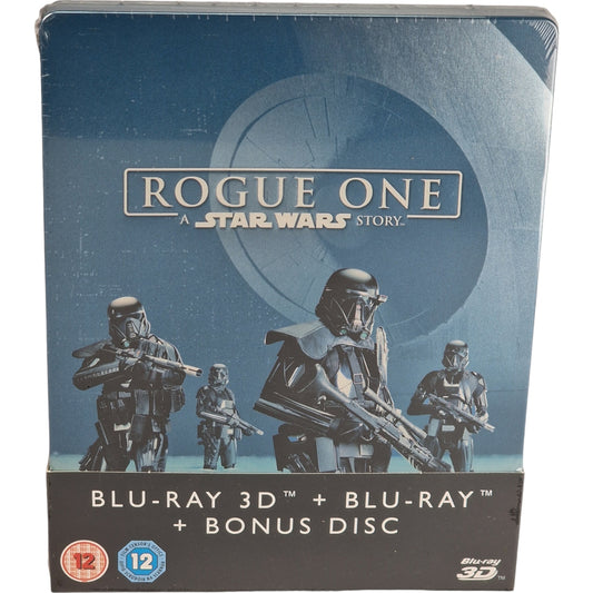 Rogue One: A Star Wars Story Blu-ray 3D + Blu-ray SteelBook Zavvi Édition limitée 2017 Libre