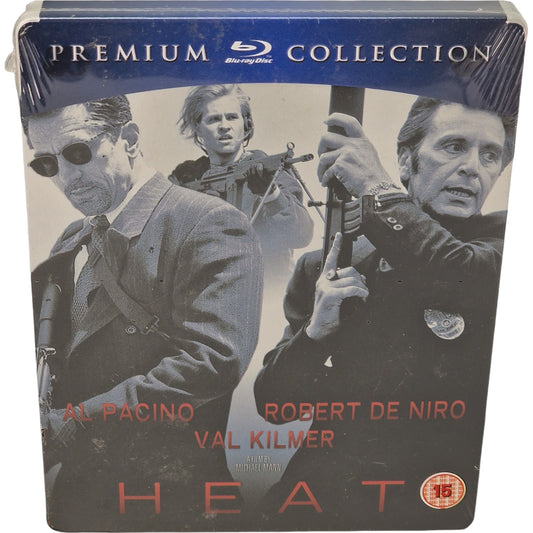 Heat Blu-ray Steelbook Édition limitée Collection Premium 2012 Region Libre