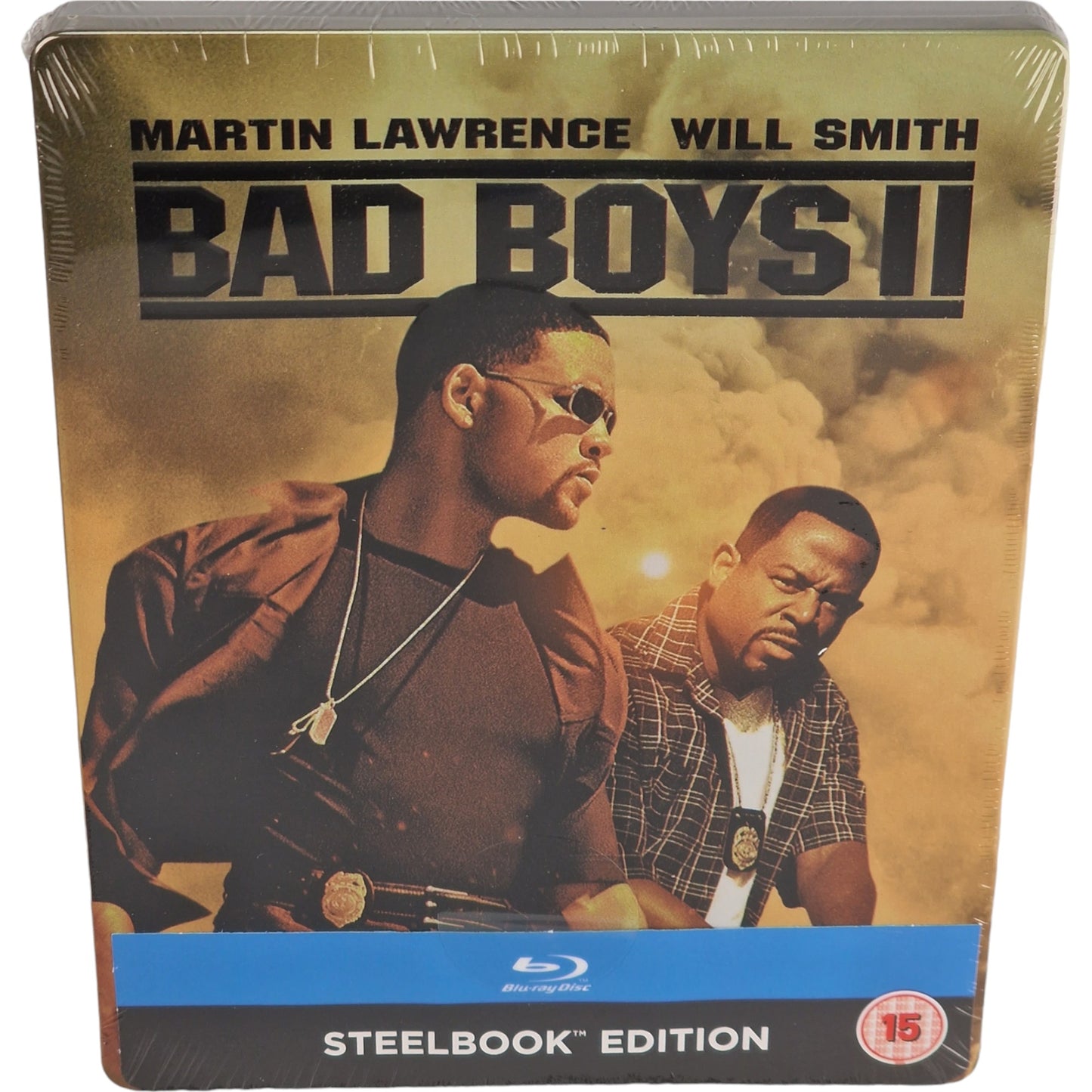 Bad Boys II 2003 Will Smith Blu-ray SteelBook Zavvi Limitée 2016 Region Libre