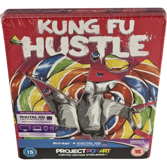 Kung Fu Hustle Gallery Range Blu-ray Steelbook Zavvi Limitée 2000 Ex Region B