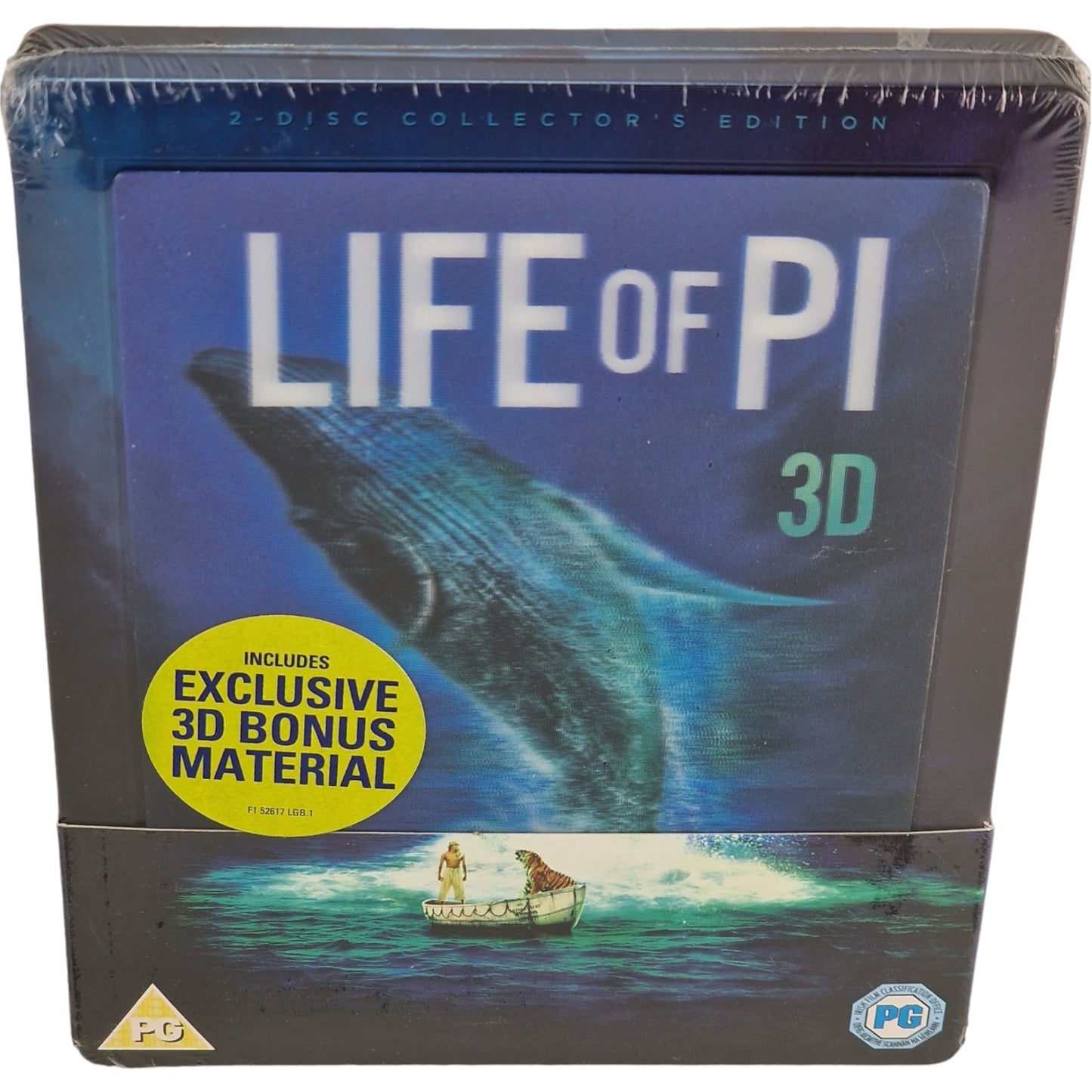 L'Odyssée de Pi Blu-ray 3D + 2 D SteelBook Zavvi Lenticulaire 2013 Region Libre